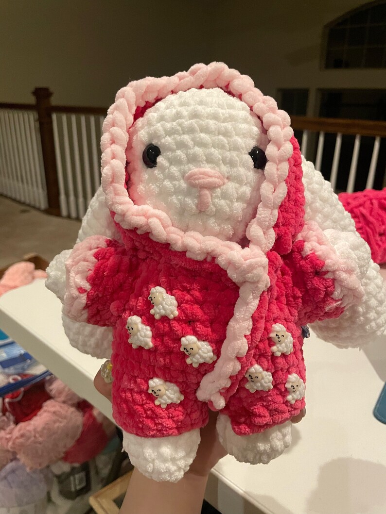 counting sheep pajama bunny bild 3