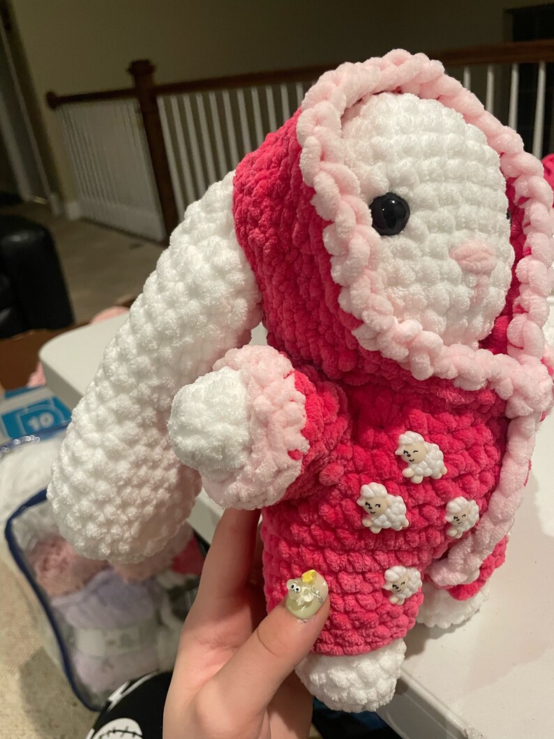 counting sheep pajama bunny bild 9