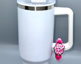 Cup Charm Beaded Cup Cowgirl Stanley Charm Custom Tumbler Charm Personalized Stanley Cup Charm Tumbler Handle Charm Water Bottle Charms