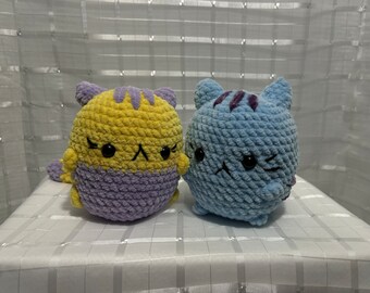 Crochet: Plushie, Chubby Cat