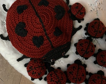 Crochet: Game, LadyBug Memory game