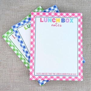 Lunch Box Notes Notepad Bible Verse Lunch Box Notes