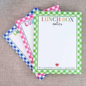 Lunch Box Notes Notepad It's a Good Day Lunch Box Notes
