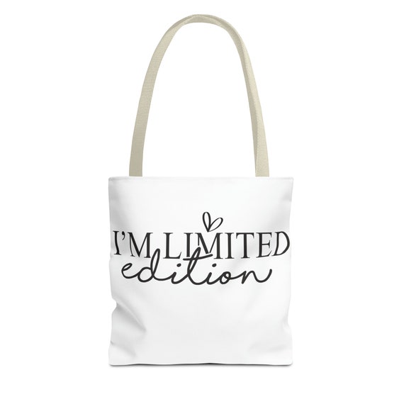 I m Limited Edition Tote Bag Etsy