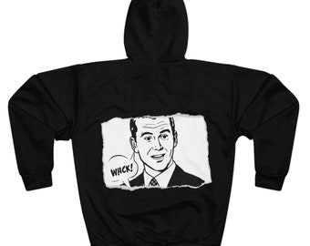 WACK Unisex Pullover Hoodie (AOP) Schwarz