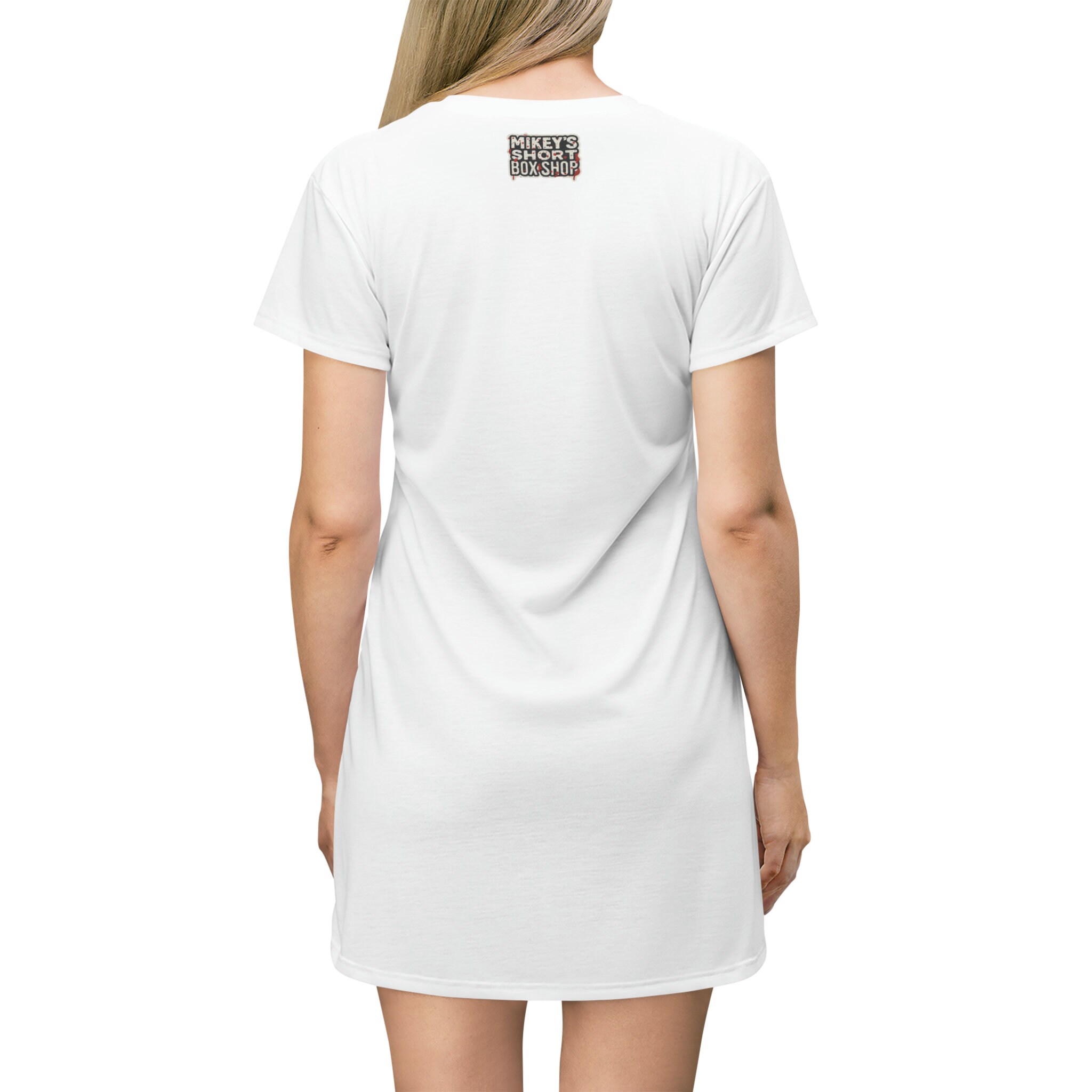 ワンピース theredthread S stamp tee dress theredthread S stamp tee dress ブラック