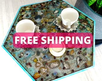 Transylvanian Dream Epoxy Coffee Table