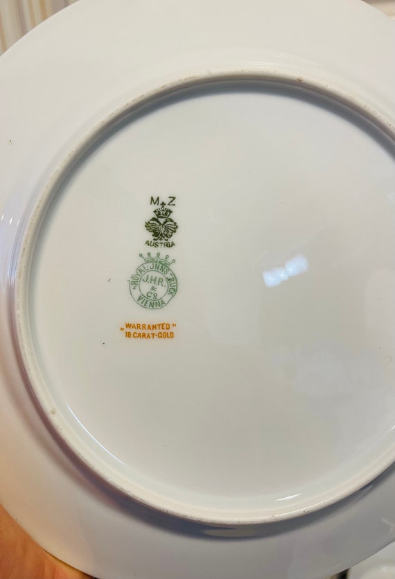 Beautiful Vintage Royal Vienna Innsbruck Dinnerware Set With