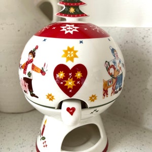Villeroy & Boch Scandinavian Apple Baker Apfelbraeter Tea Light 2004 New No Box