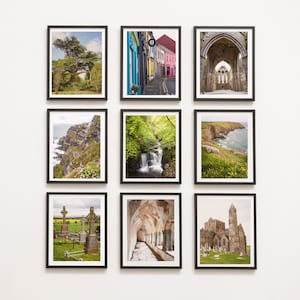 Ireland Wall Collage, Irish Fine Art, Digital Images