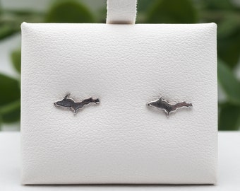 Sterling Silver U.P. Stud Earrings