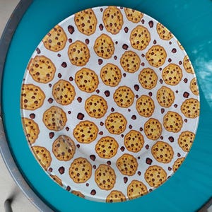 Cookie Cookie-plate, 10.5 Inch Glass Plate - Etsy