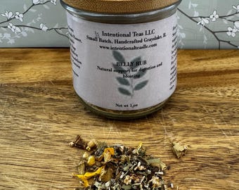 Belly Rub Tea – A Soothing Herbal Blend for Digestive Health, Bloating Relief, and Gentle Support to Keep Your Tummy Happy and Balanced