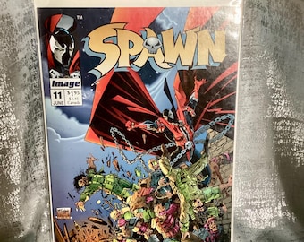 Spawn # 11 Vintage 1993 Image Comic Book Todd McFarlane
