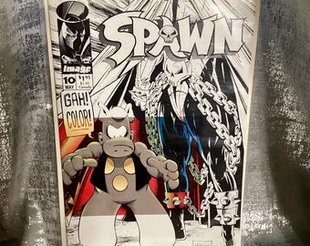 Spawn #10 Vintage Comic Book 1993 Todd McFarlane Cerberus Cross over