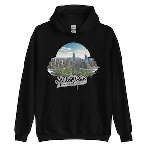 Autumn New York Unisex Hoodie, Fall vibes Hoodies, New York hoodie, Adventure New york gift