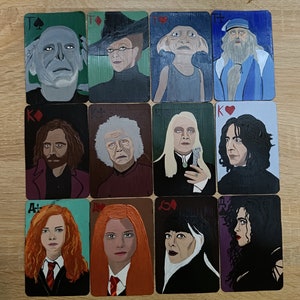 Harry Potter handgemachte Spielkarten