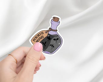 Fourth Wing Potion Sticker | Bookstagram | Fourth Wing Merch | Booktok | Dragons | Laptop Sticker | Kindle Sticker