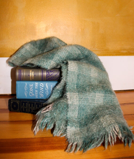 Vintage Andrew Stewart Mohair and Wool Scarf - image 6