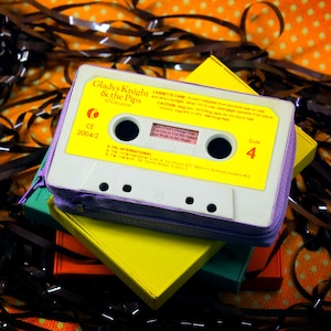 Gladys Knight & the Pips - Retro Custom Hand-Made Cassette Tape Wallet/Purse
