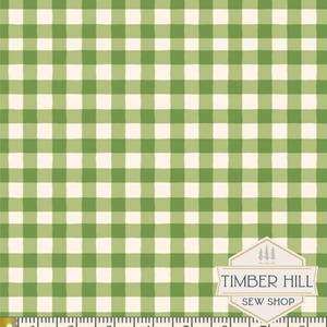 Small Plaid of my Dreams Fern | Marigold Collection by Maureen Cracknell | Quilting Cotton | Half Yard or Fat Quarter