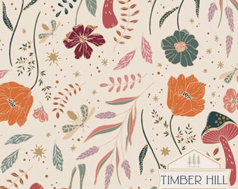 Wildwood Daybreak | Woodland Keeper Collection by Maureen Cracknell for Art Gallery Fabrics | Quilting Cotton | Half Yard or Fat Quarter
