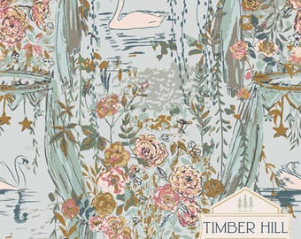 Rosewater Ballet | Willow Collection by Sharon Holland for Art Gallery Fabrics | Quilting Cotton | Half Yard or Fat Quarter