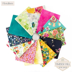 Floralism Edition | Bundle Up Collection | Art Gallery Fabrics | Curated Fat Quarter Bundle
