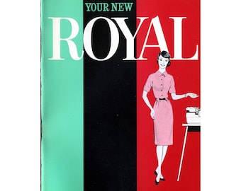 Royal Empress タイプライターのデジタル ユーザー マニュアル (英語の PDF 操作手順ユーザー ガイド)