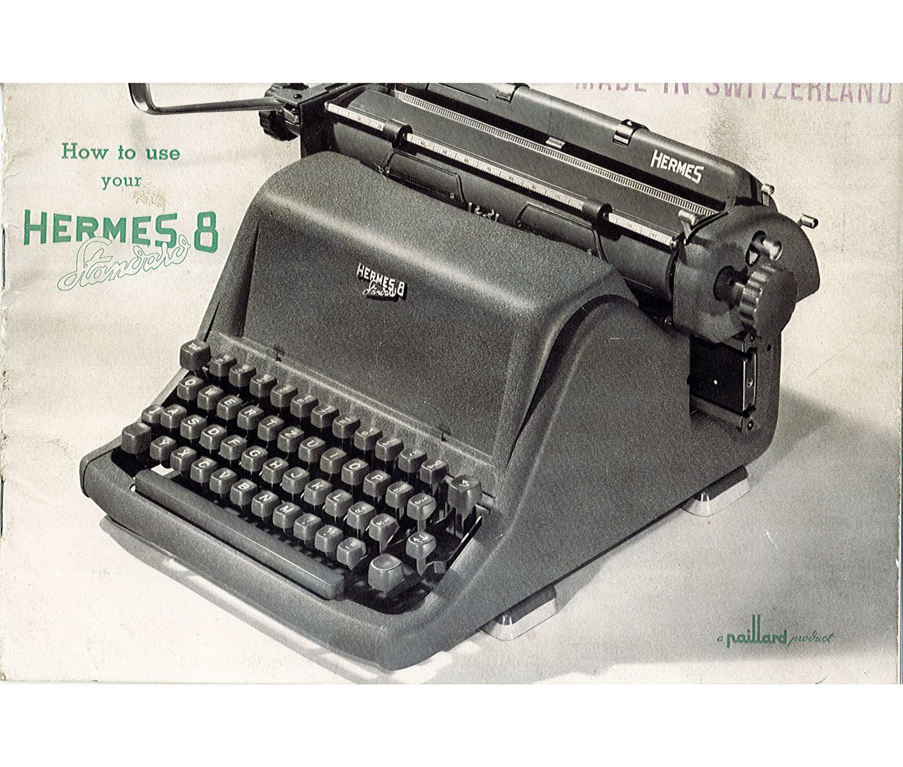 Hermes 8 typewriter - Etsy 日本