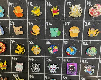Official Pokemon TCG Enamel Pins - You Choose! - 60+ Designs - Etsy