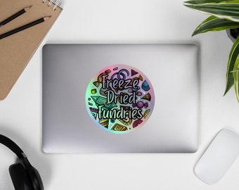 Freeze Dried Fundries Holographic Sticker