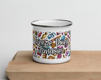 Freeze Dried Fundries Enamel Mug