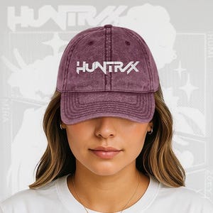 Kpop Huntrix Embroidered Dad Hat: Saja Boys Fan Gift