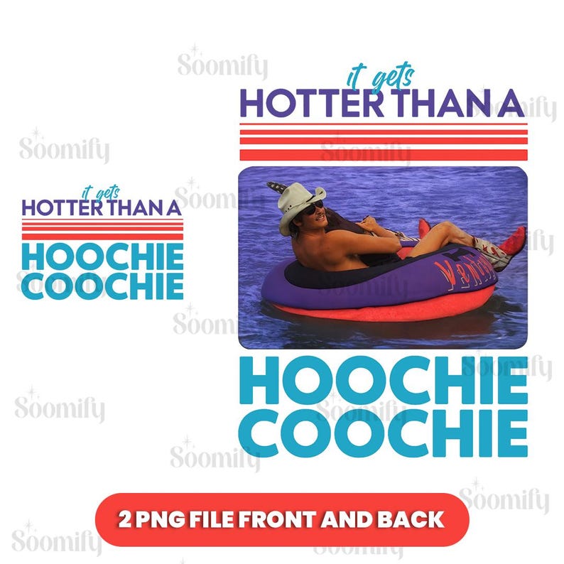 Hotter Than a Hoochie Coochie PNG: Country Girl Meme Clipart (digital ...