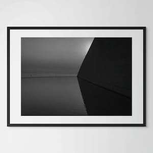 Silent Geometry - B&W Original Photograph Wall Print