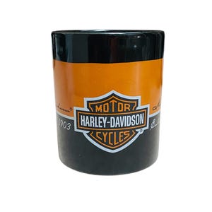 Harley-Davidson Logo Coffee Mug, 13 oz. - Black Brown 1997H-D