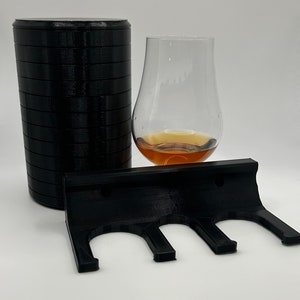 Glencairn Glass Travel Case and Mount for 2 Glasses