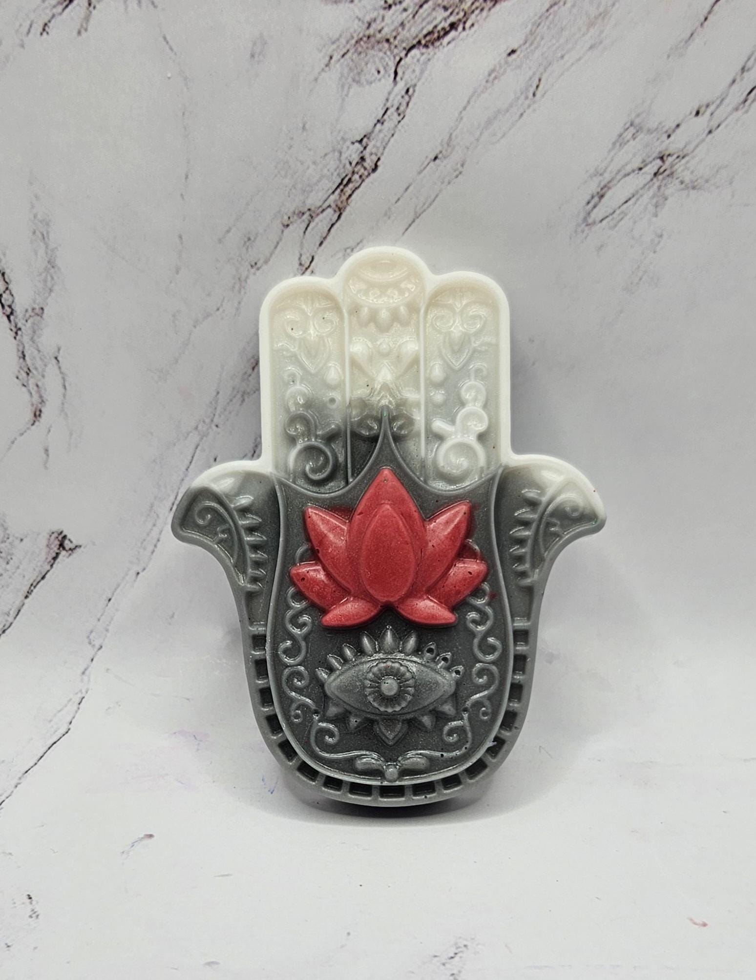 Hamsa Hand Soy Wax Melt: Shimmery Strong Scented Warmer Melt