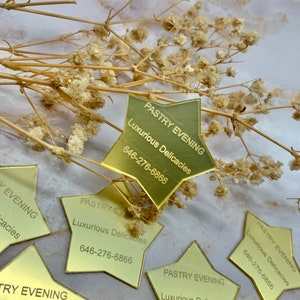 Acrylic Mirror Tags, Engraved Acrylic Tags, Acrylic Charms, Acrylic Tag, Gold Acrylic Charm, Engraved Acrylic Tags, Branding, 1/16&quot;, 2mm.