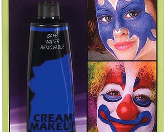 Adult Unisex Blue Cream Make Up