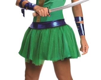 Adult Women's Leonardo Ninja Turtle Costume