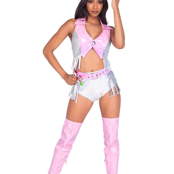 Adult Women's Space Cowgirl Babe Costume