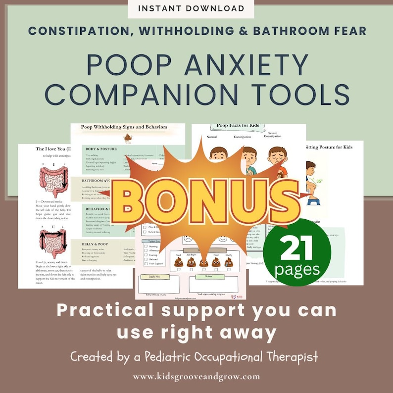 Poop Anxiety Parent Guide | Child Potty Training Help eBook (PDF) | Fear to Flush image 6