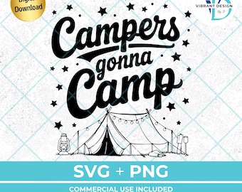 Funny Camping SVG Design | Camper Sayings, Camp Shirt (Digital Download)