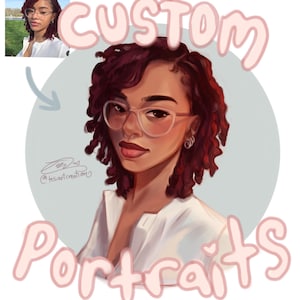 Digital Portrait Art Commissions