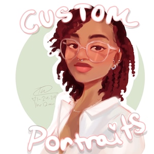 Digital Portrait Art Commissions