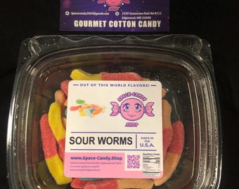 Gummy Sour Worms - Nostalgic Candy