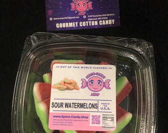 Gummy Sour Watermelons - Nostalgic Candy