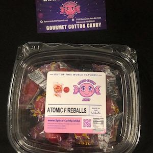 Bolas de fuego atómicas - Dulces nostálgicos imagen 1